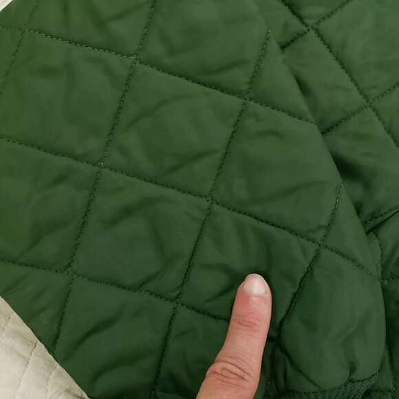 Lavenham Quilted Equestrian Jacket Womens US Size 10 Green - Picture 8 of 9